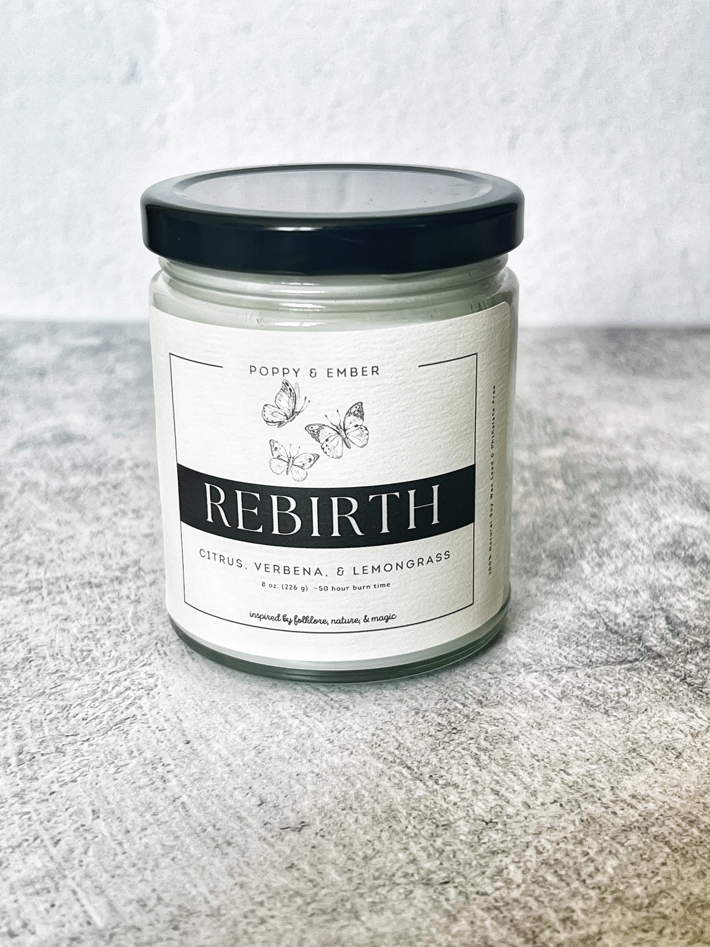 Rebirth Crystal Candle