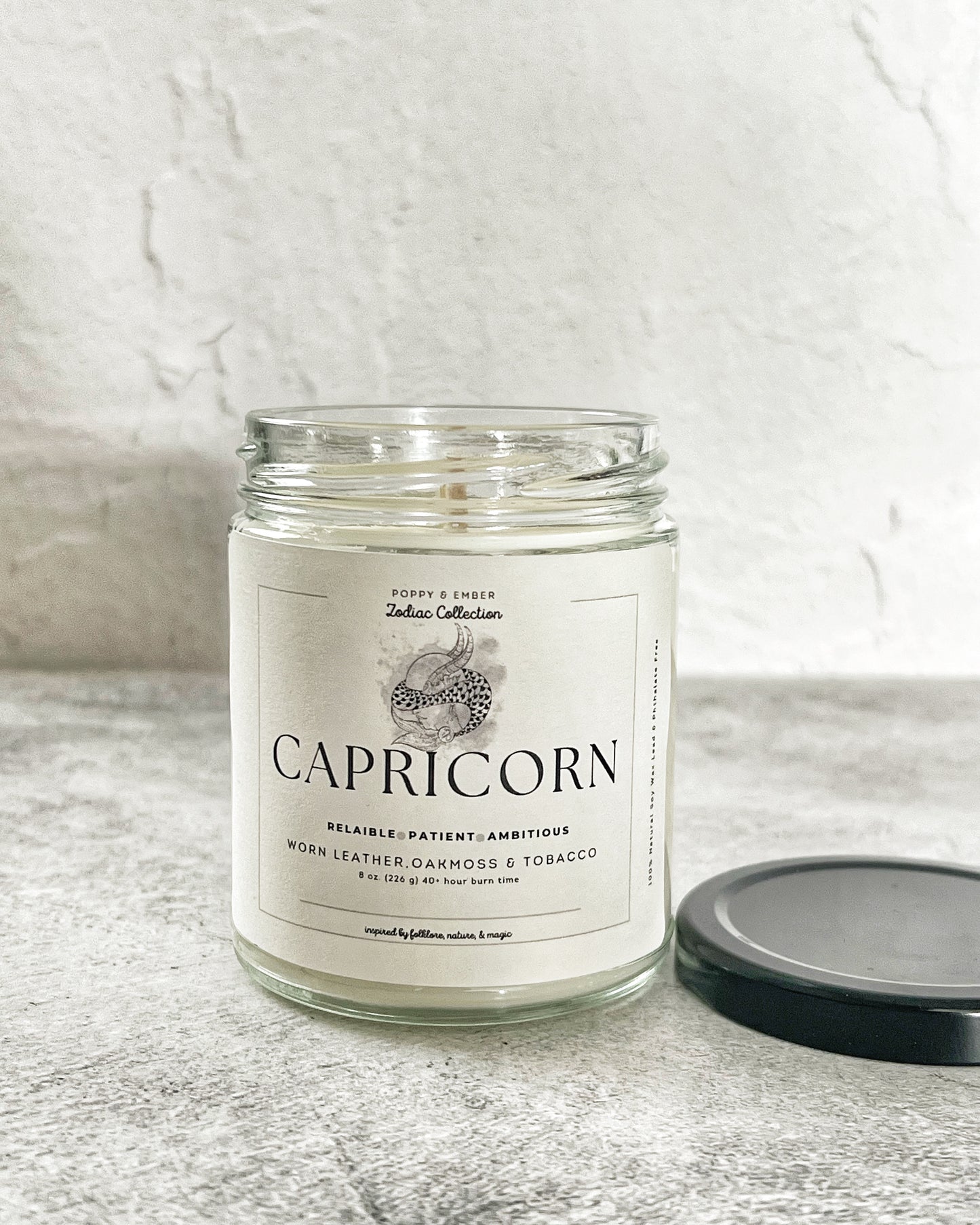 Capricorn Zodiac Candle